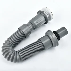 Plumbing Accessories Bathroom Waste Extendable Pipe Universal Wash Basin Sink Drain Pipe Dark Grey Waste Pipe Basin Drainer