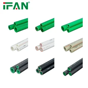 Plumbing Materials Durable Corrosion Resistant 20-63mm PPR Stable Pipe PE UV Coated PN25 PPR Pipe