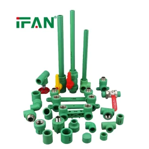 Plumbing Materials Threaded 20-110mm Hot and Cold Water Systems PPR Water Pipe Fittings