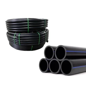 Pn16 Pe Pipe 20 110mm Plastic Black Tube Hdpe Water Supply Pipe Hdpe Pipe for Irrigation