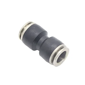 Pneumatic Air Hose Fittings Plastic+Brass One Touch Push-in Quick Connection Pipe Fittings 4-12mm for Construction