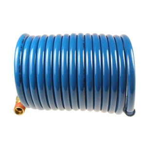 Pneumatic Coiled Hose PA PU Plastic Spiral Hose Truck RV Air Brake Hose