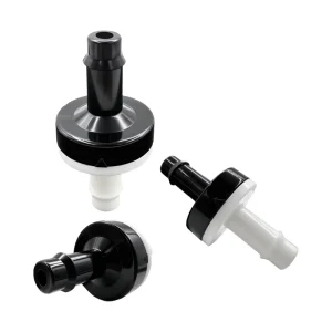 Pneumatic Diaphragm Check Valve Food Grade Silicone Low Pressure One Way Pressure Relief Water Air Medical Use Charging ISO9001