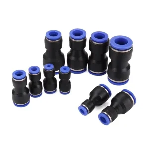 Pneumatic Fitting Straight Push Plastic Connector 4/6/8/10/12mm Trachea Connector PU Air Hose Tube