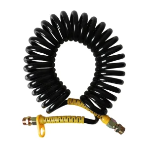 Pneumatics High Pressure Flexible Tube Truck Trailer PU PA Nylon Spiral Coil Air Brake Hose
