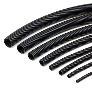 Polyethylene Double Wall Corrugated Conduit Cable Protection Underground Concealed Wiring