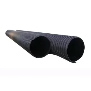 Polyethylene Drainage Culvert Sewage Drain Pipe Large Size 12 Inch 24 Inch 600mm Water HDPE Double Wall Corrugated Pipe