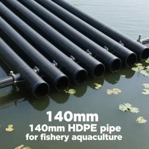 Polyethylene Hdpe Pipe Black Hdpe Tubes Pipe 110mm for Water Irrigation Supply Drain
