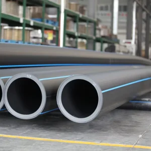 Polyethylene PE Water Supply Pipe 400 Buried Traction Pull Pipe Fittings Socket Fusion DIN City Wide Municipal Drainage Pipe