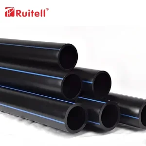 Polyethylene PE Water Supply Pipe SDR17 CE Certified Flexible Welding for Urban Underground Agricultural Irrigation 75mm 90mm