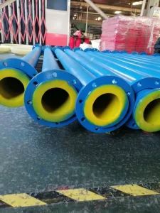 Polyurethane Lined Composite Pipe for Acid Alkali Medium