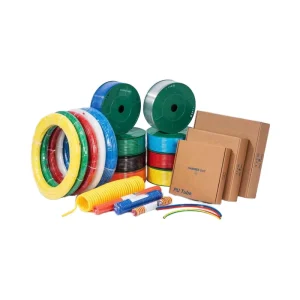 Polyurethane Pneumatic Hose Pipe OD 4-12mm Flexible for Pneumatic Parts 10-70 Bar Pressure -35~120 Temperature Range ISO9001