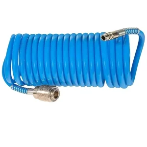 Polyurethane Tube PU Spring Coil Hose Pneumatic Colorful Spiral Hose 400kgf/cm2 Tensile Strength 490-590% Elongation