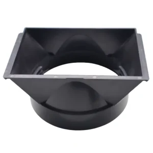 Portable 5.9 Inch ABS Plastic AC Exhaust Pipe Corrosion Resistance UV Resistant High Pressure Eco Friendly Industrial Air