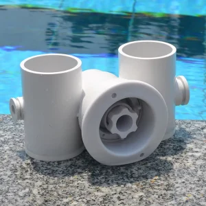 Portable ABS Pool Suction Nozzle Swimming Pool Accessories Electrical Pipe Connect Tee Joint