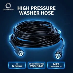 Portable Durable PE+PVC High Pressure Anti Corrosion Car Washer Spray Hose for Washing Machine
