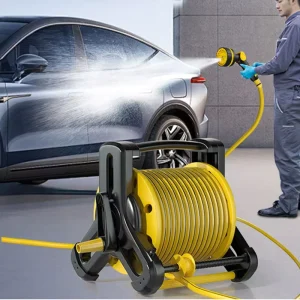 Portable High Pressure Retractable Wall Mount Household Garden Reel Set Hose Pipe Reel for Home Garden Use