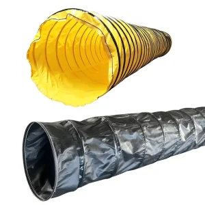Positive Pressure Mine Wind Duct Flexible PVC Ventilation Tube for Mining Tunnel Ventilator Equipment