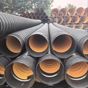 Power Cable Duct Orange HDPE Power and Communication Conduit High Pressure Durable Cable Protection Pipe Buried