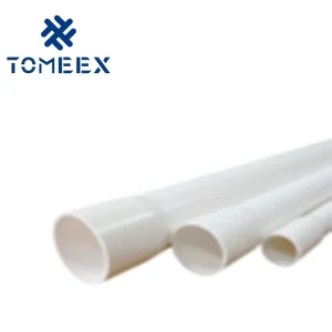 Ppr Upvc 4 Inch 6 Inch Cpvc Plastic Hdpe Pvc Water Pipe Price List and Fittings Manufacturers 1/2 Inch ASTM SCH40 PVC Tube