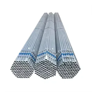 Pre Galvanized Steel Pipe Hot Dipped Galvanized Round square Pipe tube for Greenhouse
