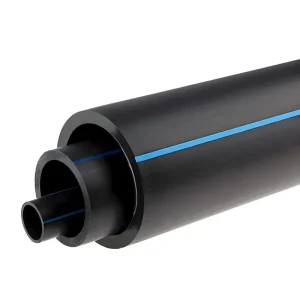 Premium PE100 HDPE Pressure Pipe Corrosion Resistant Pipe For Water Treatment Plant Engineering