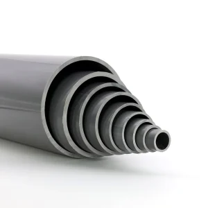 Premium PVC Pipe Industrial Supply Blue White Gray Large Diameter Plastic Drain Pipe