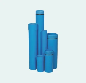 Pressure PVC Casing DN115 Blue Color Water Well Pipe