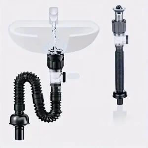 Price New Style Retractable Drain Anti odor and Insect proof Easy to Install Bathroom Basin Sink Waste Pop up Drainer