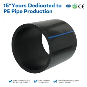 Professional Manufacturer ISO Certified Eco Friendly Anti Corrosion High Pressure HDPE 90mm Pipe for Water Supply