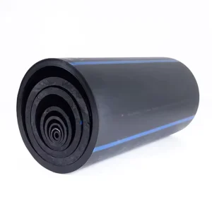 Professional Manufacturer PE High Density Polyethylene Water Supply Plastic HDPE Pipe for Drainage Sewage Irrigation