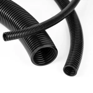 Professional Plastic Double Wall Corrugated Pipe Flame Retardant PA Corrugated Pipe