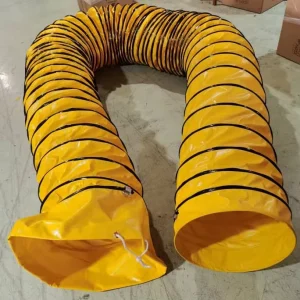 Pvc Hose Air Duct End With Zipper Connect