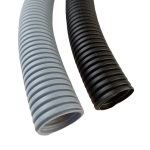 Pvc Rigid Pipe in Corrugated Plastic Tubes for Electricity Various Size Pvc Pipe for Electrical Cable protection