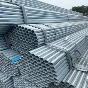Q235B Hot Dip Galvanized Round Steel Pipe GI Pipe 1 2″ to 8″ Schedule 40 for Construction & Fence