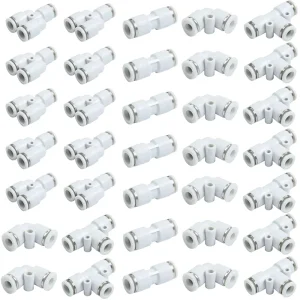 QC PY PUL PUT PU Pneumatic Connector One Touch Push in Pneumatic Quick Connector Fittings for Automation Industry