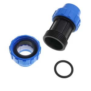 QIAI PP&PE Quick Connect Straight Agricultural Irrigation Tube Fittings & Water Pipe Connectors