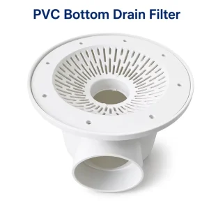 RAS Fish Farming PP Fish Toilet Bottom Drain Outlet Conical Tank Sewage Discharge Port for Efficient Water Circulation
