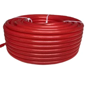 RED Reinforced High Pressure 1 4 Inch ID 3 8 Inch OD PU Pneumatic Compressor Air Hose Tube