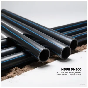REHOME Plastic Pipe PE Tubing Polyethylene 3 Inch 4 Inch 110mm Diameter Sewage Pipes Black Watering Hdpe Pipe for Fish or Farm