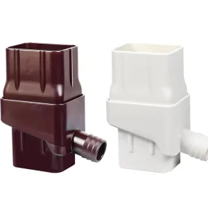 Rainwater Collection System Downspout Standard Downspouts with Universal PVC Valve Rain Barrel Diverter Kit