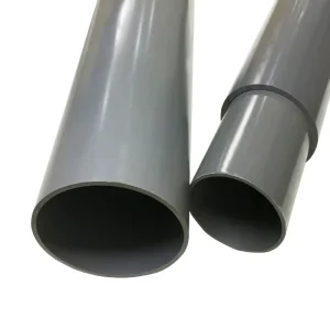 Rainwater Drainage System UPVC Class 3 200mm Dia 10 Bar Fire Resistant PVC Pipe