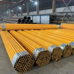 Red Epoxy Coated Carbon Steel ERW EMT Pipe for Fire Protection System