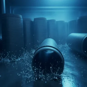 Reinforced HDPE Wound Jacking Pipes for High Pressure Sewage Transportation ISO Standard Customized Manufacturers