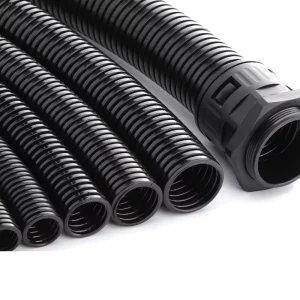 Resistance to UV AD42.5 Electrical PVC Flexible Nylon Corrugated Electrical Conduit Pipe