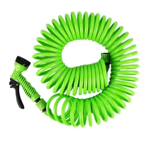 Retractable EVA Recoil Garden Hose with Quick Connector