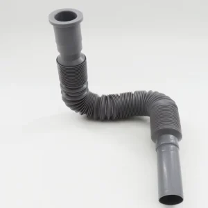 Retractable Pop Up Drainage Pipe for Washbasin Sink Bathroom Kitchen Anti Backflow Odor Soft Pipe