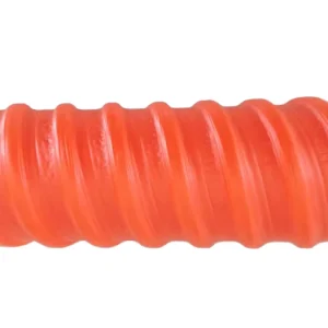 Round HDPE Corrugated Duct Plastic Pipe for Bridge Building 40 150mm Thick 1.5 4.0mm Recycling Plastic