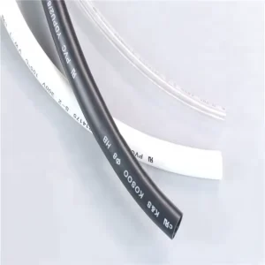 S-2 UL Approved Soft VW-1 Black Transparent Plastic Cable Protected Insulation PVC Tube