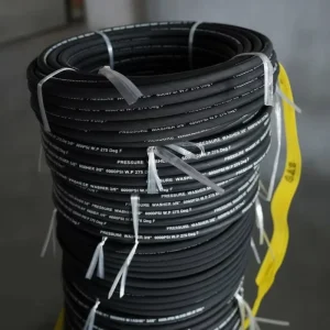 SAE 100 R1AT Hydraulic Hose Pipe EN 853 1SN 5/16″ 3/4″ 1″ Width 2000 PSI Abrasion Resistant Flexible Rubber Petroleum Tube